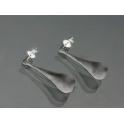 Lindenau Black Rhodium Plated Teardrop Earrings150E