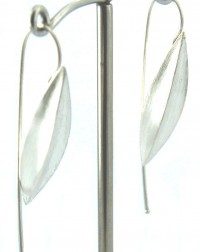 Lindenau Large Silver Seed Pod Earring